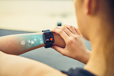 ACTION fitness tracking app on iWatch